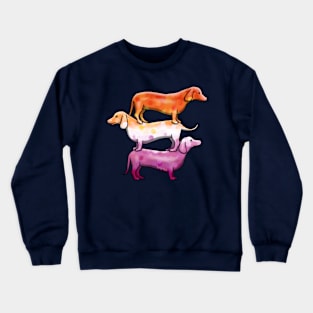 Wiener Goggies Lesbian Crewneck Sweatshirt